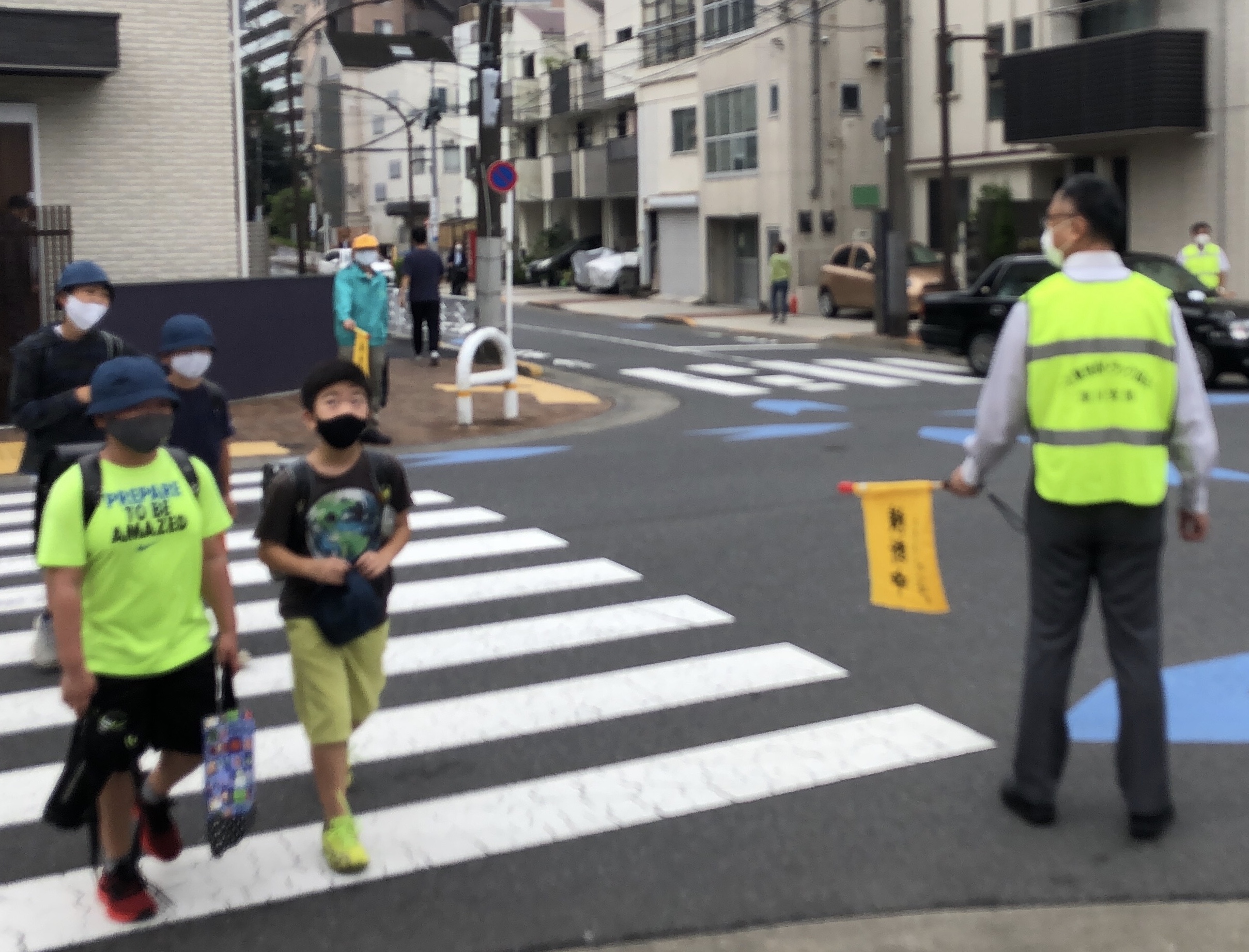 地域の交通安全活動参加